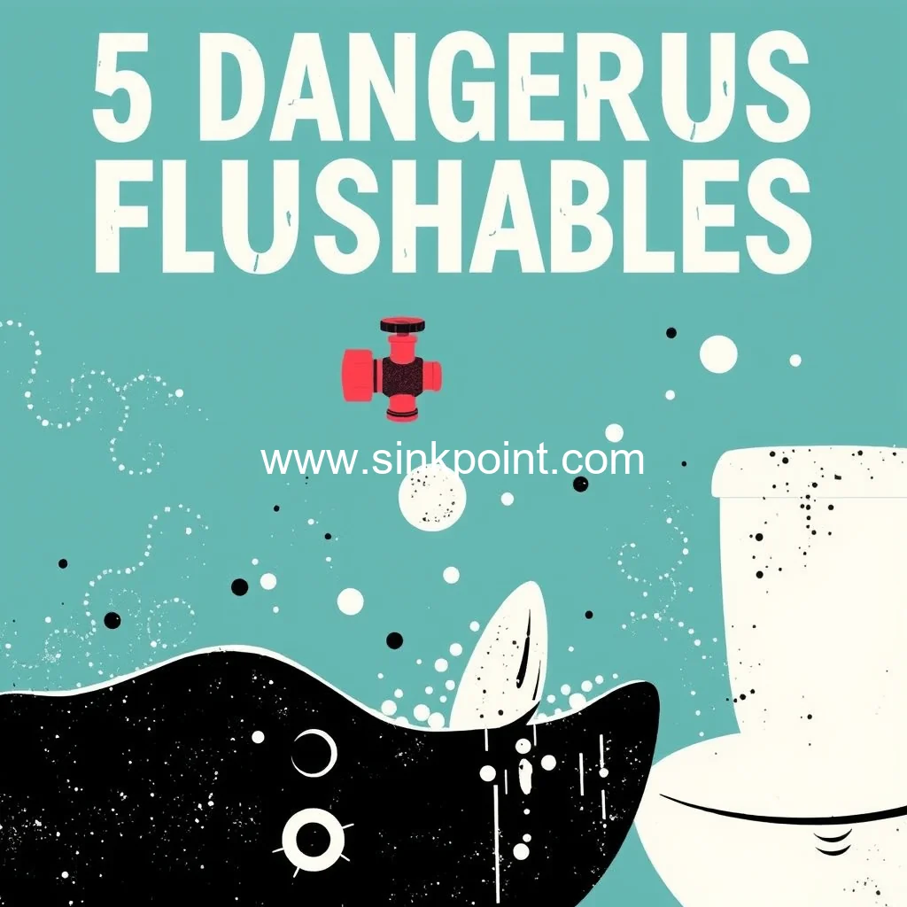 Read more about the article 5 dangerous flushables: avoid plumbing disasters!
