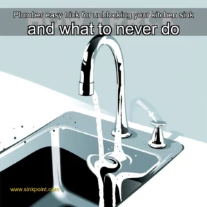 Read more about the article Plumber easy trick for unblocking your kitchen sink  and what to never do