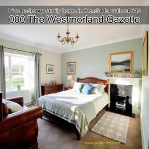 Read more about the article Five  bedroom family home in Kendal for sale at 545  000  The Westmorland Gazette