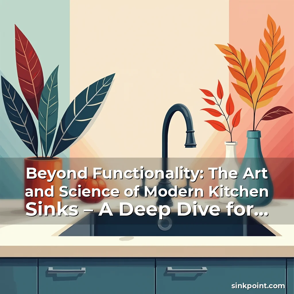 Read more about the article Beyond Functionality: The Art and Science of Modern Kitchen Sinks – A Deep Dive for Enthusiasts