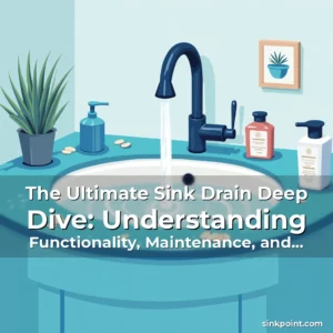 Artistic representation for The Ultimate Sink Drain Deep Dive: Understanding Functionality, Maintenance, and Innovations