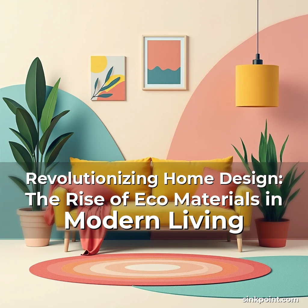 Read more about the article Revolutionizing Home Design: The Rise of Eco Materials in Modern Living