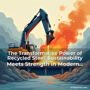 Read more about the article The Transformative Power of Recycled Steel: Sustainability Meets Strength in Modern Industry